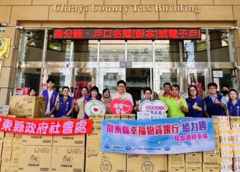 各界援助嘉義縣救災物資　助弱勢度過難關