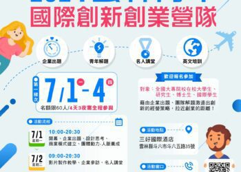 雲林國際創新創業營開跑　激發青年創業夢想