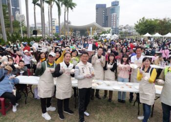 （什）麼都好吃 中央公園成為熱鬧的米食博覽會