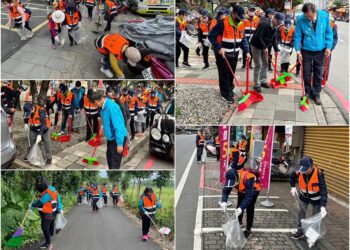 乾乾淨淨迎新年　礁溪逾160志工頂著酷寒年終大掃除