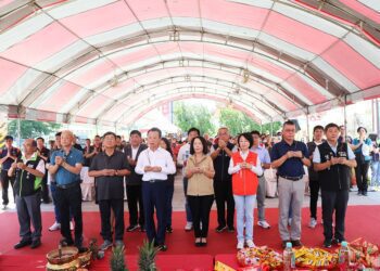 嘉139線道路拓寬工程斥資7.2億　地方舉辦謝土祈福儀式