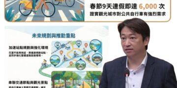 加速建置公共自行車 魏嘉賢：對鄉親對遊客兩蒙其利