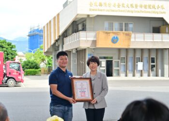 民間團體捐贈1千7百萬救災設備 臺東縣府頒感謝狀表感激