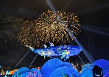 2026台灣燈會永續海洋燈區超吸睛　大小朋友驚喜連連