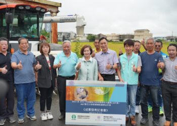 五結鄉農會導入智慧農業 田間運用成果發表
