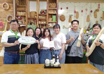 天埔社區絲瓜文創品時尚又環保　南臺科大USR計畫功不可沒