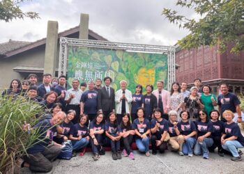 台南水交社文化園區的和通蔣勳書房「金剛經-應無所住」開幕展