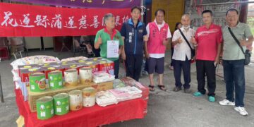 正義宮等多單位愛心物資 魏嘉賢轉介資助小太陽學堂