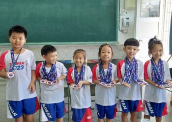 2023競技疊杯亞洲盃錦標賽　田尾國小選手拿下2金、4銀、1銅佳績