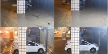 影音/鳳凰暴雨重創蘇澳 淹水過程全都錄 水位快速上漲超恐怖