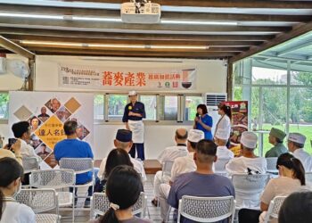 影音/為推廣蕎麥產業　二林鎮農會舉辦手打蕎麥麵段位認證