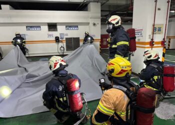 防患未然！　彰縣充電樁緊急事故演練