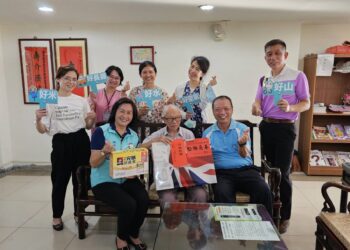 田中鎮長秋節慰問彰化榮家　祝賀百歲人瑞佳節愉快