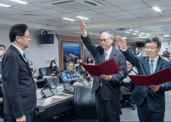 張善政歡迎新秘書處長、政風處長 期許攜手打造更廉潔、幸福桃園