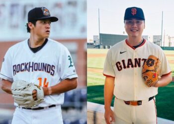 影/《MLB》莊陳仲敖、鄧愷威春訓同天登板 都為球隊關門成功！