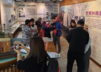 竹東林展館創新體驗「東林躲貓貓」 大獲好評