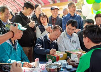 阿里山高山茶冬季優良茶頒獎暨展售　比賽茶幾乎被搶購一空