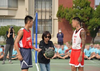 「勵志中學VS彰化高中」熱血籃球友誼賽　促進學生間交流欣賞各自特點與價值