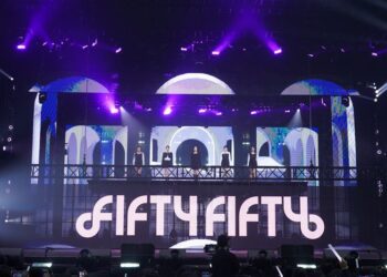 韓團FIFTY FIFTY快閃來臺 錄影2025我們的除夕夜