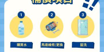 淡水停水補償審核完畢！新北新工處 2/2 發簡訊通知 2,334 件全數過關