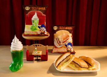 上班族零食櫃必裝！乖乖聯名「味噌豬排方堡、漂浮哈密瓜蘇打」9/2開吃