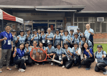 從艷陽到豪雨 世壯運紅土網球賽挑戰不斷 人員志工樂觀面對難忘經驗