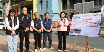 雲林縣斥資逾3千萬改善海線道路及排水 張麗善率隊會勘