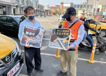預防路口車禍發生　彰化監警聯合擴大稽查並啟動交安巡迴宣導