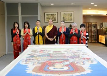 薩迦法王來台弘法　 北醫盟攜手文殊佛學會共建三總長照資源