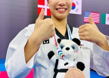 徐禹莛勇奪世界跆拳道品勢錦標賽銅牌 教練陳廖霞同感振奮