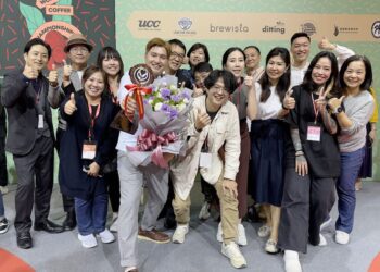 世界職人決戰台灣   林紹興獲2023世界盃拉花大賽季軍