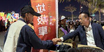 22026台灣燈會圓滿落幕　翁章梁走訪燈區慰勞幕後團隊