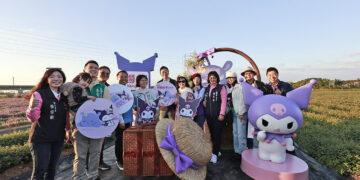 桃園仙草嘉年華揭幕 9大「酷洛米」主題裝置穿梭浪漫紫色花海