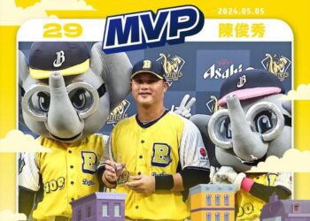 影/《CPBL》兄弟延長賽神奇逆轉「秀」 王威晨追平轟 陳俊秀接著再見全壘打