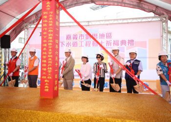 加速佈建污水建設　「嘉義市劉厝地區污水下水道工程」正式開工