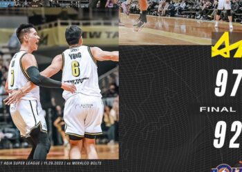 影/《EASL》楊敬敏東超限定回歸 林書豪25分力退馬尼拉電器