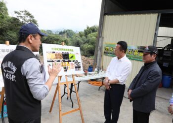 梅山鄉設黑水虻養殖示範區　有效去化廚餘改善衛生
