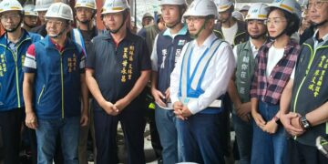 侯友宜前往樹林區行動治理 視察基層建設與捷運工程進度
