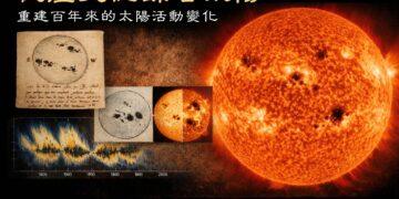 臺北天文館5月3日帶您從歷史紀錄解讀太陽的百年變化