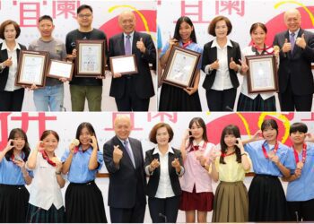 再創全國殊榮　宜蘭13人2校榮獲台新青少年志工菁英獎及服務教育楷模獎