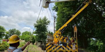 丹娜絲造成彰化地區停電2千餘戶 台電彰化區處已全數復電