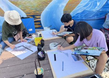 高雄虱目魚文化節全國寫生比賽 嘉興國中美術班獲獎大贏家
