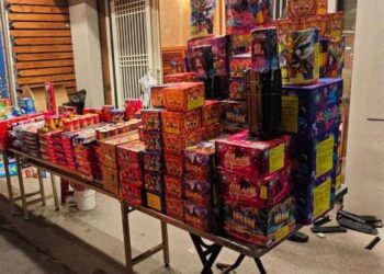 中秋假期社會秩序維護不懈怠 嘉市消防局查緝違法爆竹煙火