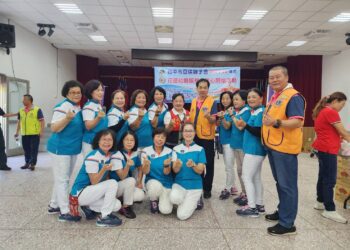 亞倫獅子會捐贈愛心物資 海葵後第一個送愛壽豐鄉的獅子會