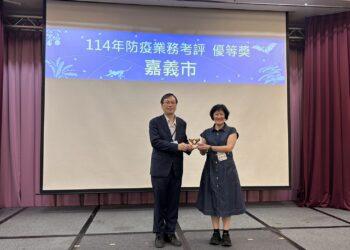 嘉義市防疫表現亮眼　榮獲全國防疫業務6項大獎