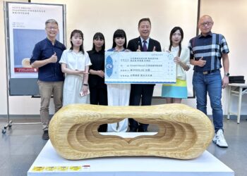 南應大學生以竹筷打造循環長凳　成品令人驚艷獲國際獎項肯定
