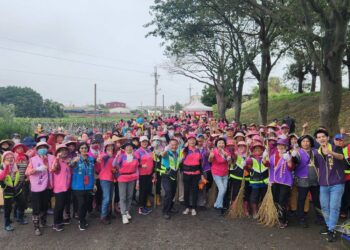 影音/維護濁水溪重要水資源　溪州鄉舉辦淨堤活動