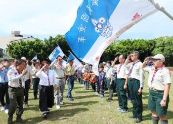 嘉義市校校有童軍成果豐碩　逾450名童軍齊聚童軍運動會展現「智仁勇」