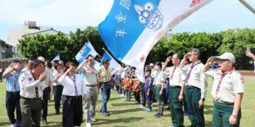 嘉義市校校有童軍成果豐碩 逾450名童軍齊聚童軍運動會展現「智仁勇」