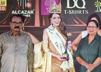 影音/鄭珊汶勇奪環球華麗小姐亞洲冠軍　三獎加冕閃耀印度舞台